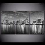 Décor mural représentant le Miami River en Floride
